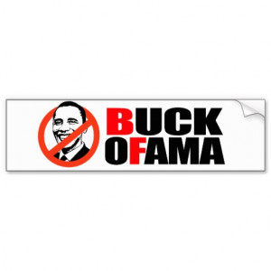 Anti Obama Shirt Buck Ofama...