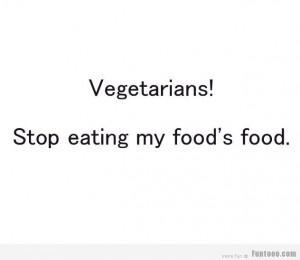 special note to all vegetarians.