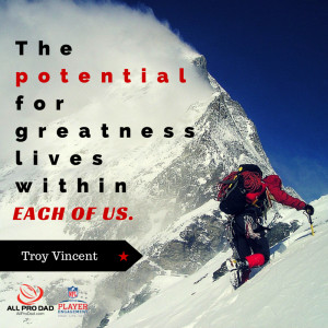 troy vincent greatness quote