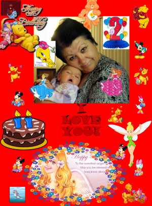 Love you my sweetheart! Happy 2nd Birthday! | Publish with Glogster!