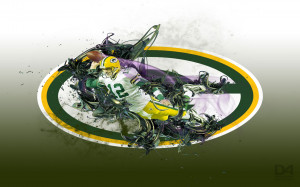 Aaron Rodgers Green Bay Packers Widescreen Wallpapers