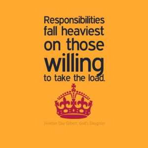 Responsibility quotes, motivational, sayings, will