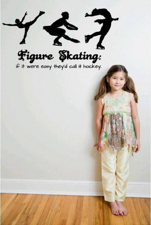 Figure-Skating-Wall-Decal-Hockey-Girls-Room-Decor-22-x12-CK11