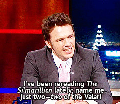 atxbears:This just made my day.James Franco’s reaction to just ...