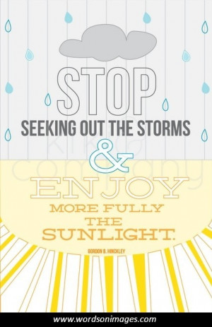 Quotes about rainy days