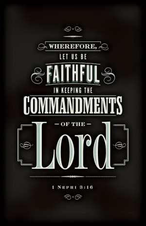 The scripture the LDS Primary children will be memorizing in July 2012 ...