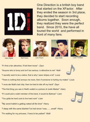 One Direction and their famous quotes