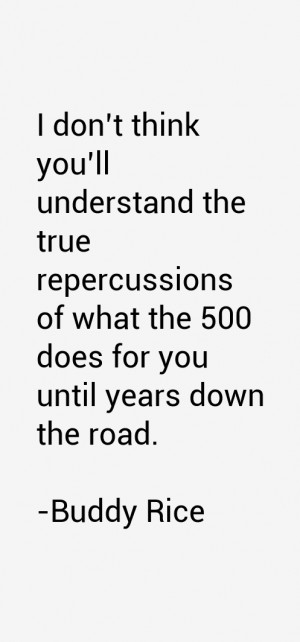 Buddy Rice Quotes & Sayings