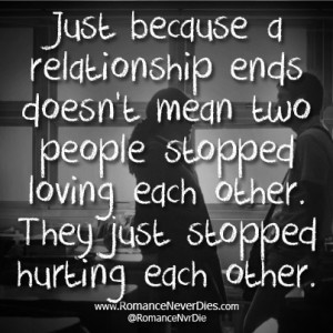 End Of A Relationship Quotes