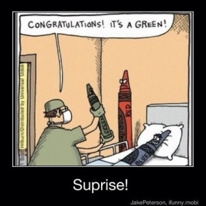 Surprise! hahahahaha