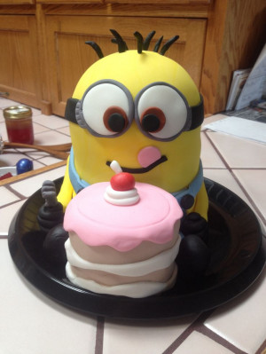 Free images about birthday Minion birthday cake picture and new ...