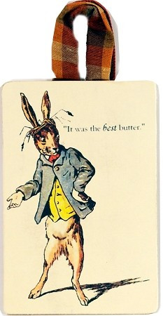 ... > March Hare wall plaque. Alice in Wonderland decor and Alice quote