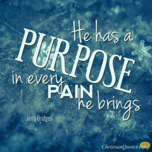 ... Quote – Five Ways Pain Helps Christians Walk Closer with Christ