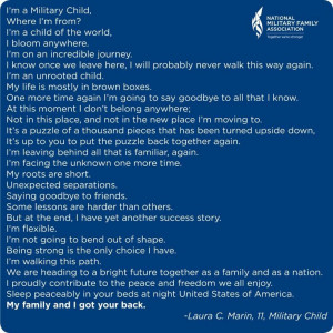 Month of the military child. Cindy born at Fort Eustis,Va.,Wally born ...