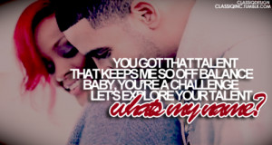 Rihanna Song Quotes Tumblr Rihanna song quotes tumblr