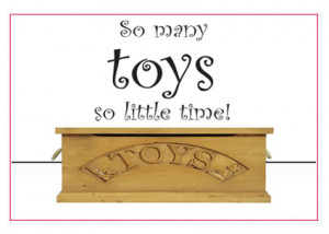 Details about SO MANY TOYS... PLASYROOM WALL STICKER ART DECAL QUOTE