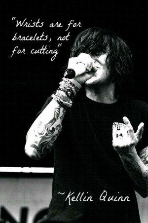 band, kellin quinn, quote, rock, screamo, sleeping with sirens, sws