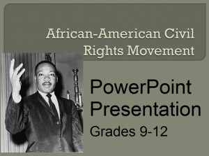 African-American Civil Rights Movement 