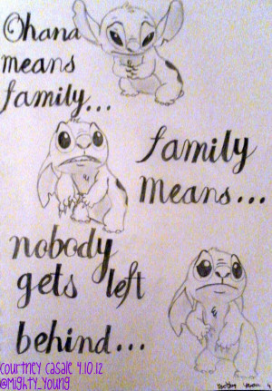 Means Family http://x3courtneyx3.deviantart.com/art/Ohana-Means-Family ...