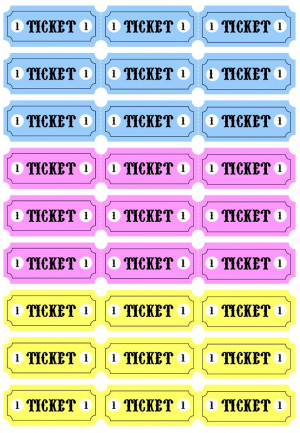 Free Printable Tickets, Ticket Printables, Plays Ticket, Free Ticket ...