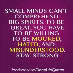Small minds