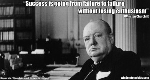 Famous success quotes by Winston Churchill