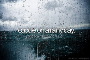 Rainy Day Cuddle Weather