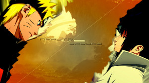 Naruto vs. Sasuke – 1920×1080 Wallpaper