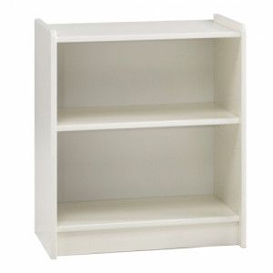 Low White Bookcase