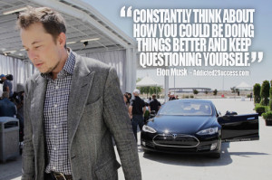 Elon Musk Entrepreneur Picture Quote For Success