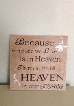 Heaven Quote Tile by meghanweller on Etsy