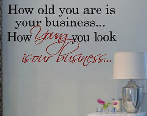 Salon Decal-Young is Our business- 20