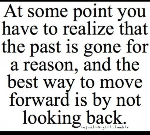 Don't dwell on the past