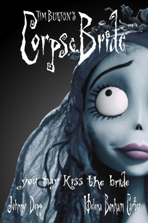 Corpse Bride Movie Poster - Emily by Saphin
