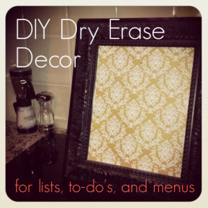 crafting for lists, to-do's, and menus