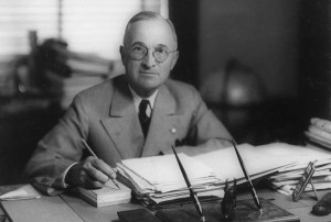 President Harry S. Truman, April 1945. Photo by Chase-Statler. Public ...