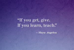 Inspiring Quotes From Maya Angelou