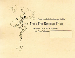 Peter Pan Quotes (to quote my mother,