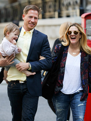 Drew Barrymore and Family