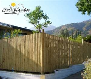 All bamboo privacy fence Request Quote