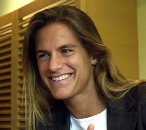 can raise you Amelie Mauresmo, her jawline would have made a male ...