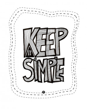 Keep Simple Quotes Pictures