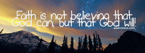 Faith in God Facebook Covers for your FB timeline profile! Download ...