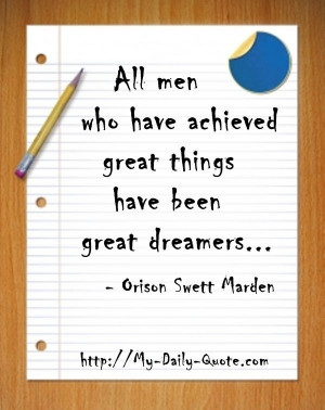 Dream BIG! #success #achieve #inspiration #quotes