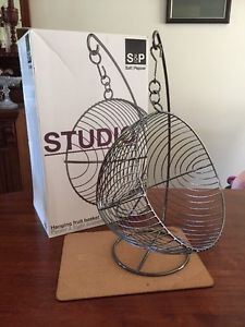 ... Salt & Pepper Hanging Fruit Basket Brand New Can Post Ask For Quote