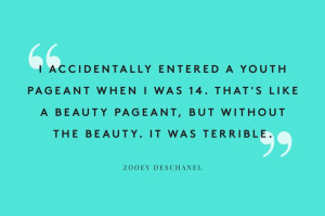 Zoey Deschanel 50 Amazing Women, 50 Hilarious Quotes #refinery29