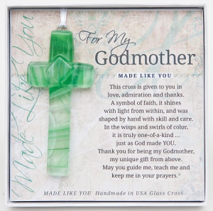 home godmother gifts godmother made like you cross part number gg 4401