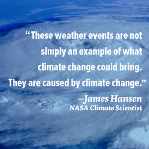 These weather events are not simply an example of what climate change ...