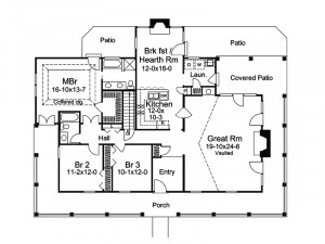Country Ranch House Floor Plans