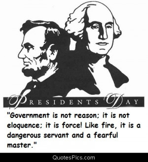 Government is not the reason – Founding Fathers